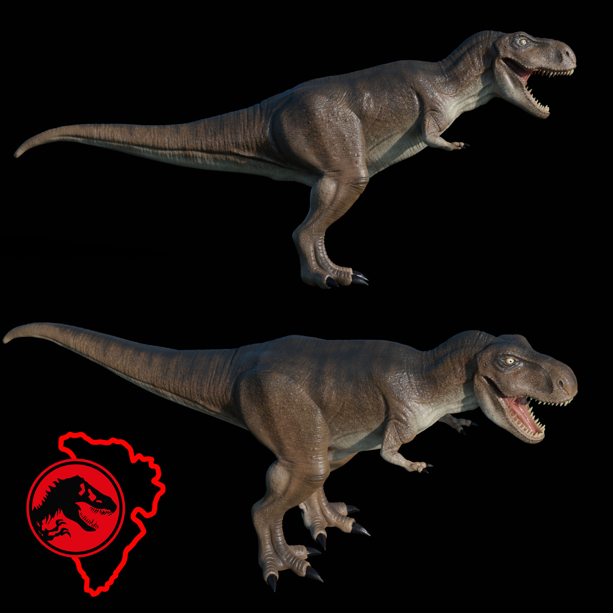Tyrannosaurus Rex from Jurassic Park preview image 1